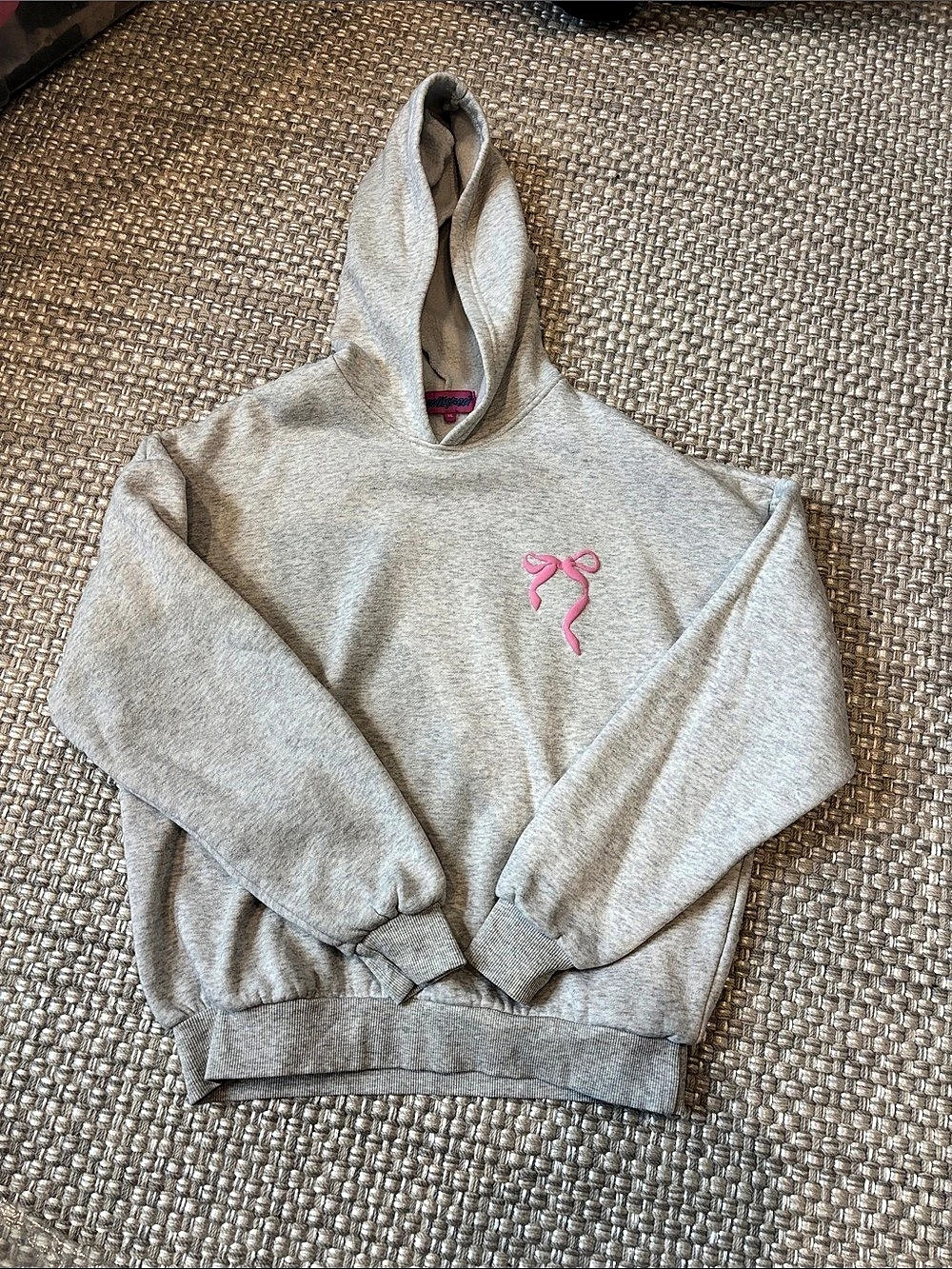 Edikted Gray Pullover Hoodie Like New
